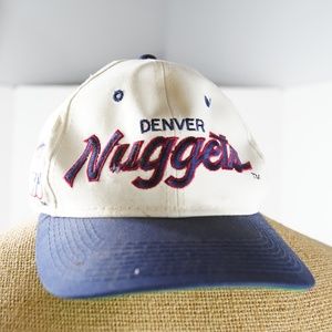 vintage denver nuggets snapback hat